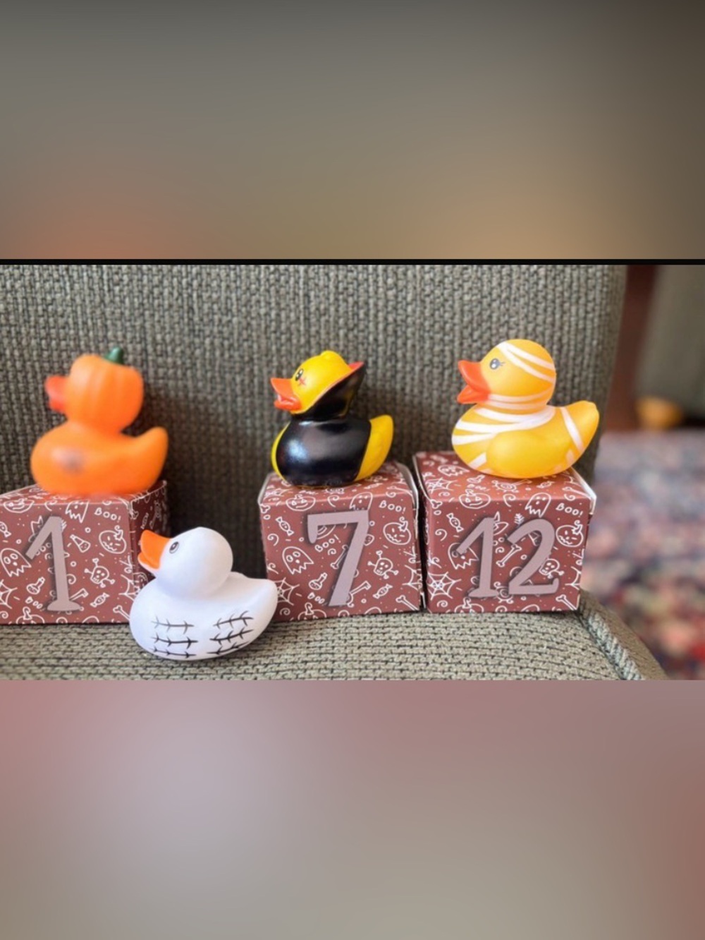 Halloween Ducks set of 4